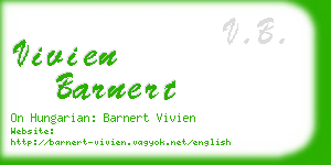 vivien barnert business card